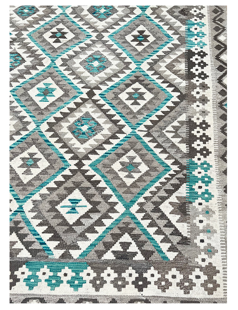 Chalk Kilim Rug | 400cm x 219cm | Kilims | Emma Mellor Handmade Rugs