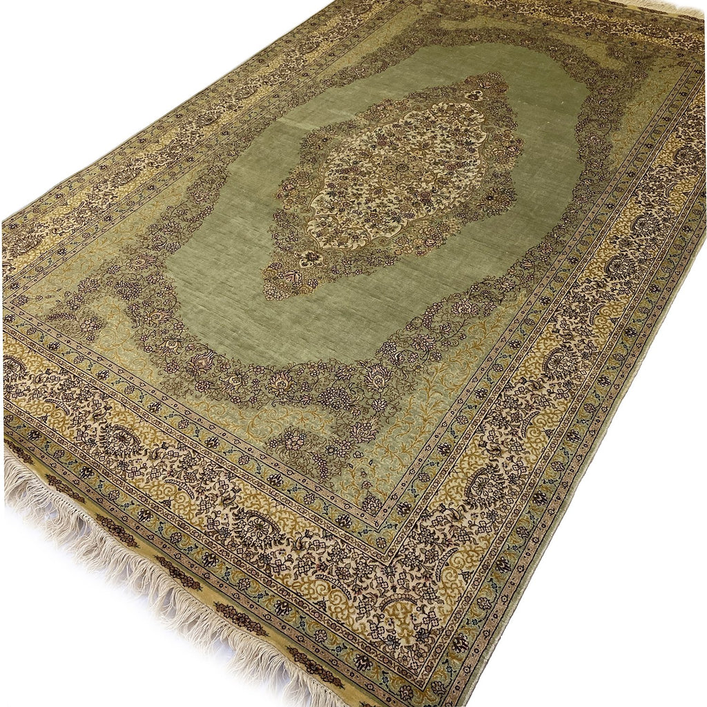 SILK HEREKE - 244cm x 153cm (8' x 5') - SILK RUGS - HANDMADE RUG COMPANY