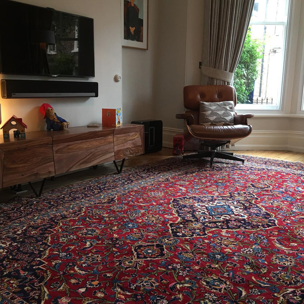 The Handmade Rug Company Kashan in situ