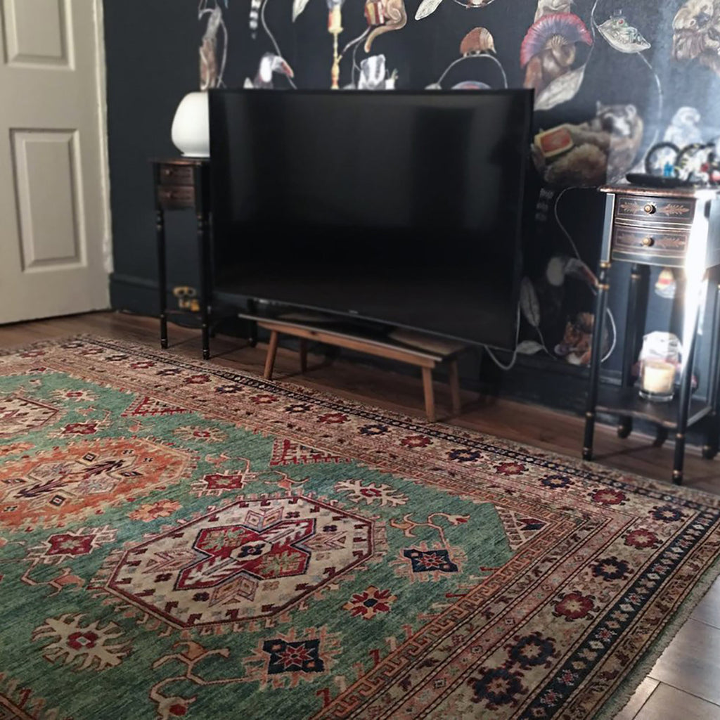 handmade kazak rug from the handmade rug company