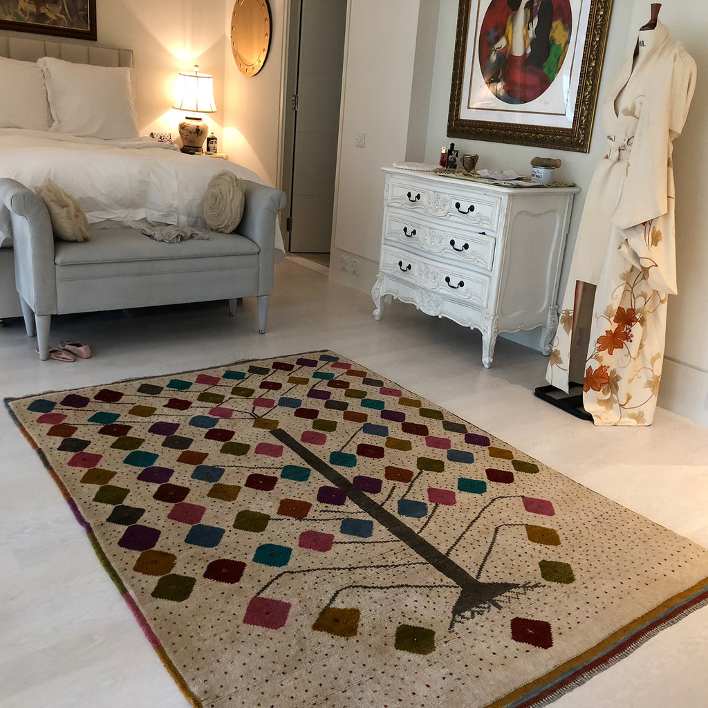 Handmade nomadic rug from The Handmade Rug Company
