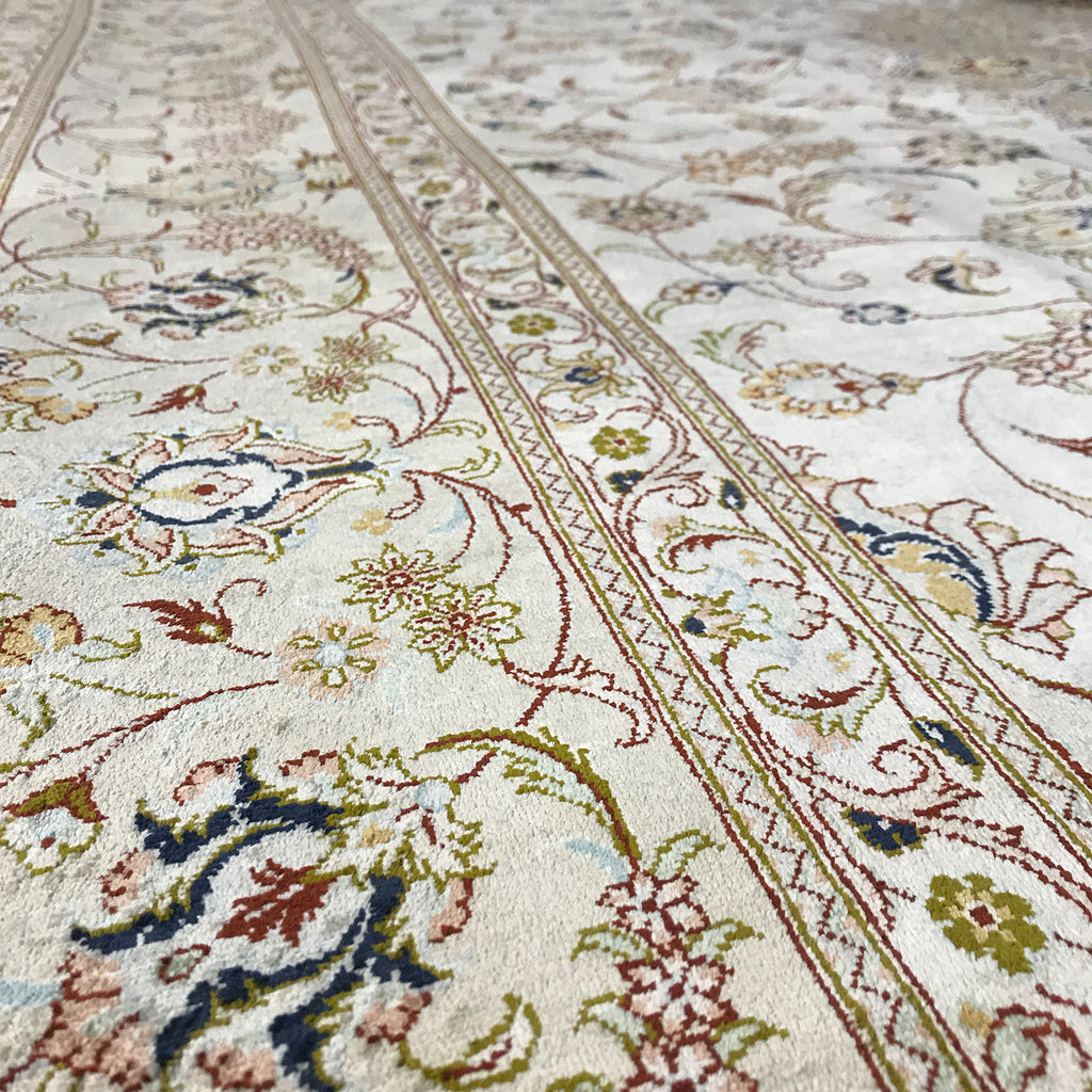 Silk Qum Rug - Silk Rugs - THE HANDMADE RUG COMPANY