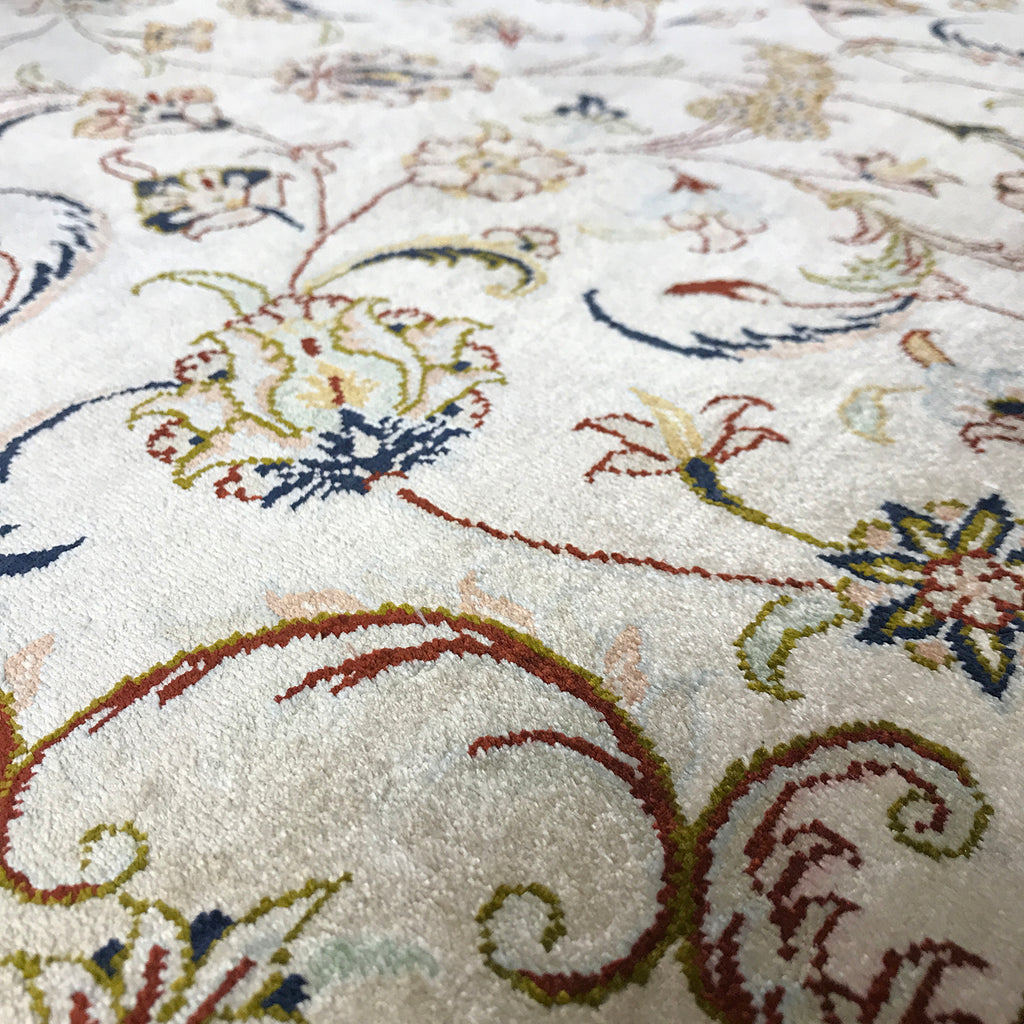 Silk Qum Rug - Silk Rugs - THE HANDMADE RUG COMPANY