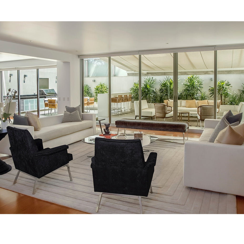 ESTHER SQUARES - 300cm x 300cm (10' x 10') - SQUARE RUG - PLAIN RUG - HANDMADE RUG COMPANY