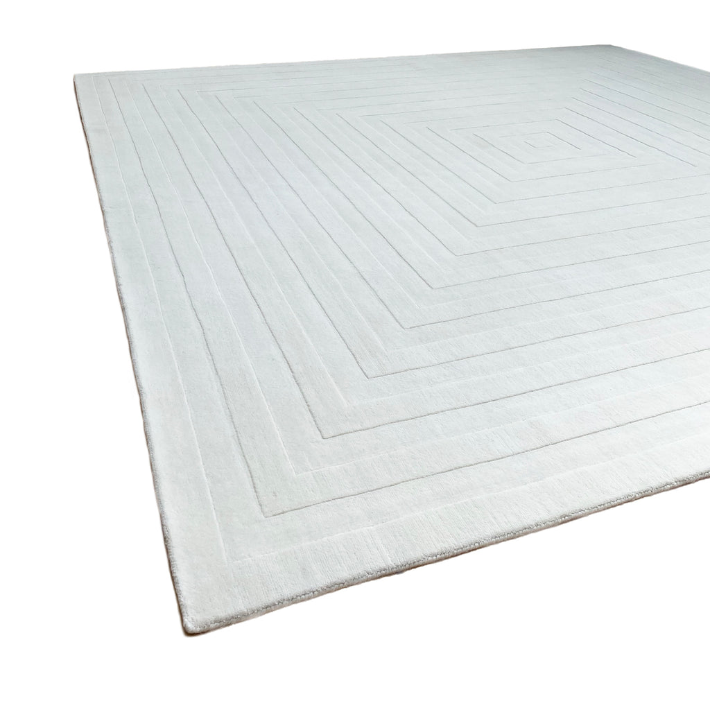 ESTHER SQUARES - 300cm x 300cm (10' x 10') - SQUARE RUG - PLAIN RUG - HANDMADE RUG COMPANY