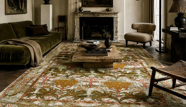 Arts & Crafts Rug Designs | Emma Mellor