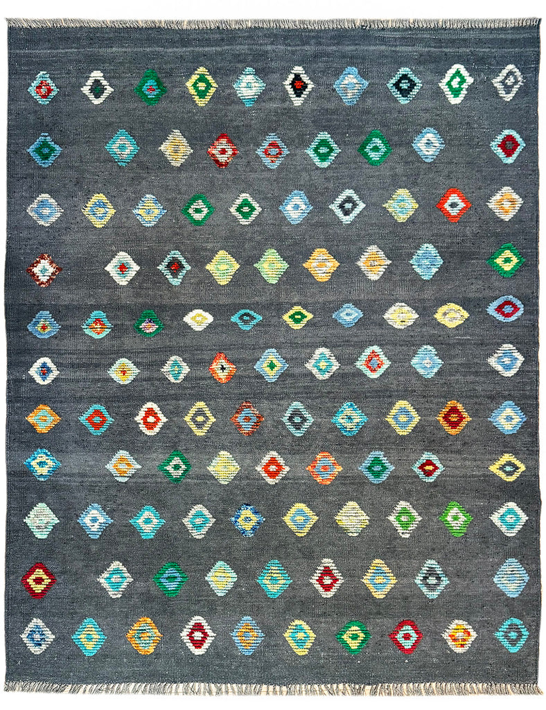 Lubilou Kilim Rug | 195cm x 158cm | Rugs and Kilims | Emma Mellor Rugs