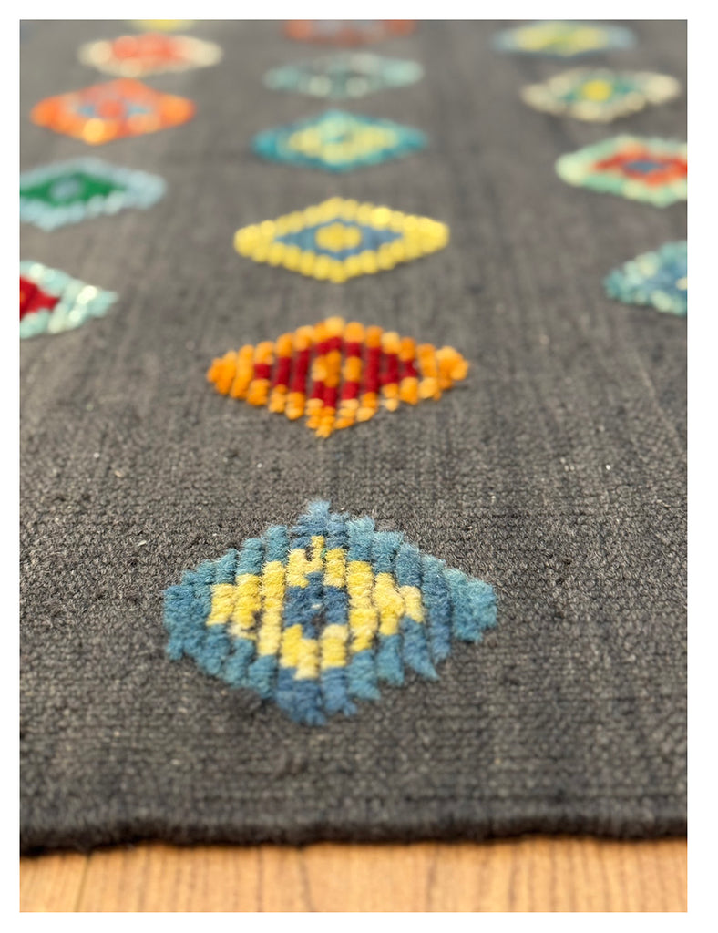 Lubilou Kilim Rug | 195cm x 158cm | Rugs and Kilims | Emma Mellor Rugs