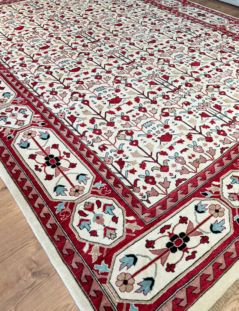 Persephone Rug | 413cm x 300cm | Suzani Rugs | Emma Mellor Rugs