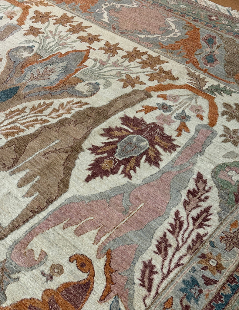 Arlatan Rug | 417cm x 301cm | Large Handmade Rugs | Emma Mellor Rugs