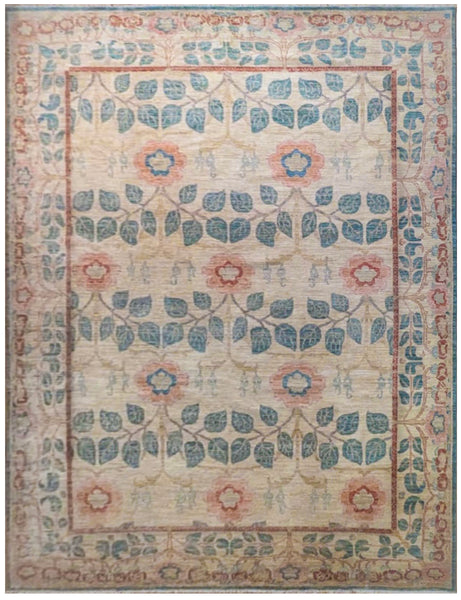 Arts & Crafts Rug | 400cm x 305cm | Karakul Rugs | Emma Mellor Rugs