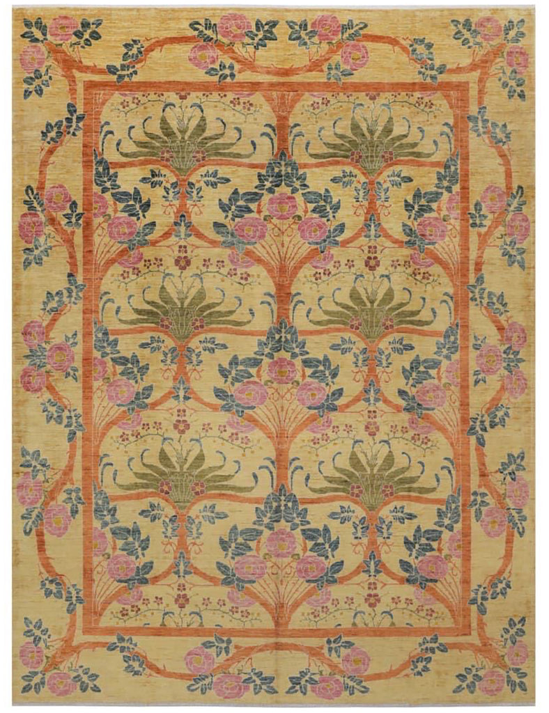 Arts and Crafts Rug | 362cm x 277cm | Rugs | Emma Mellor Handmade Rugs