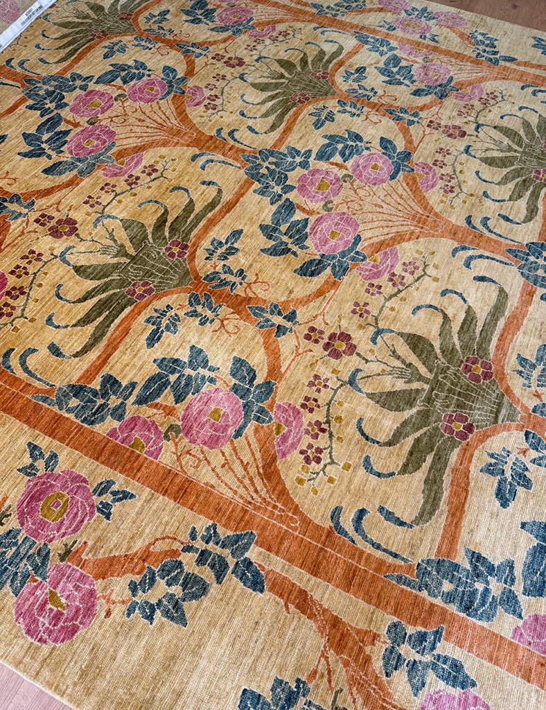 Arts and Crafts Rug | 362cm x 277cm | Rugs | Emma Mellor Handmade Rugs