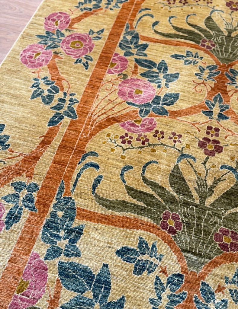 Arts and Crafts Rug | 362cm x 277cm | Rugs | Emma Mellor Handmade Rugs