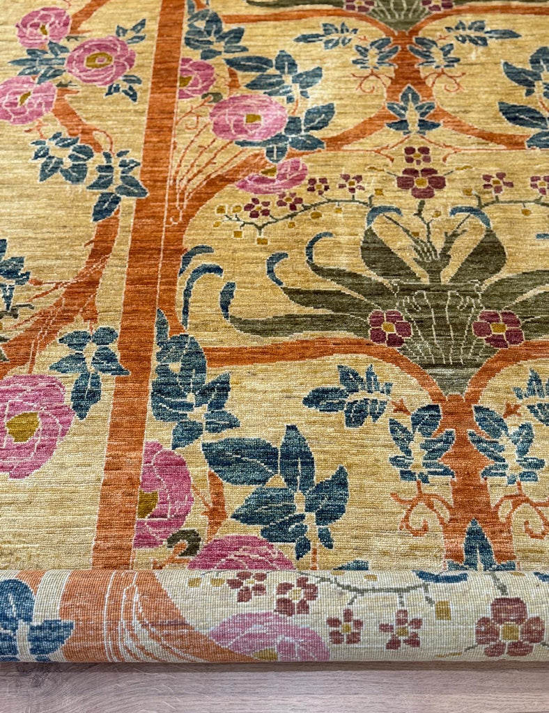 Arts and Crafts Rug | 362cm x 277cm | Rugs | Emma Mellor Handmade Rugs