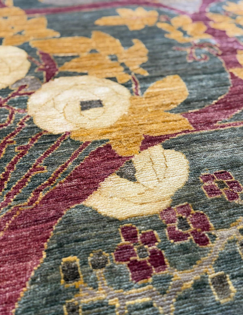 Arts & Crafts Rug | 417cm x 300cm | Emma Mellor Handmade Rugs