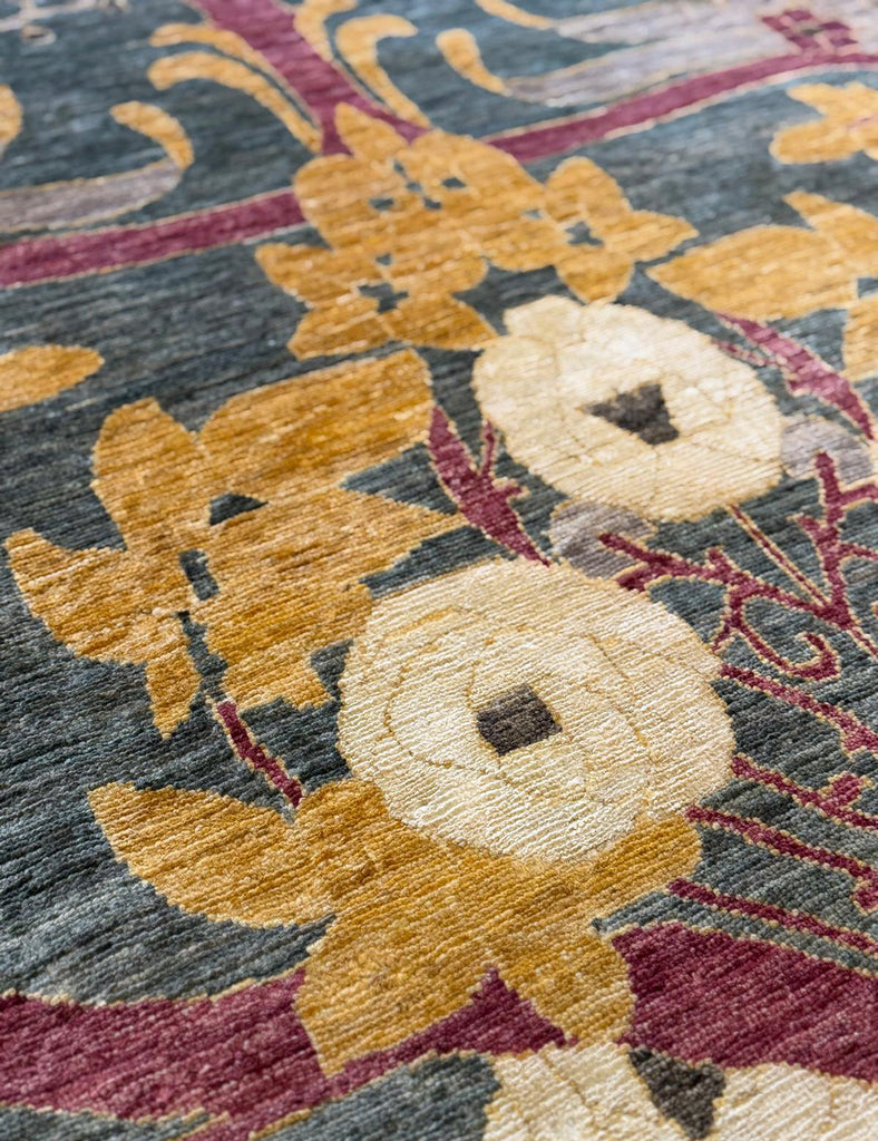 Arts & Crafts Rug | 417cm x 300cm | Emma Mellor Handmade Rugs