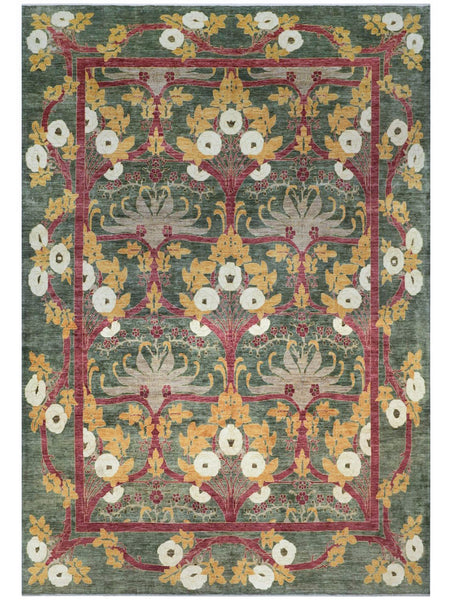 Arts & Crafts Rug | 417cm x 300cm | Emma Mellor Handmade Rugs