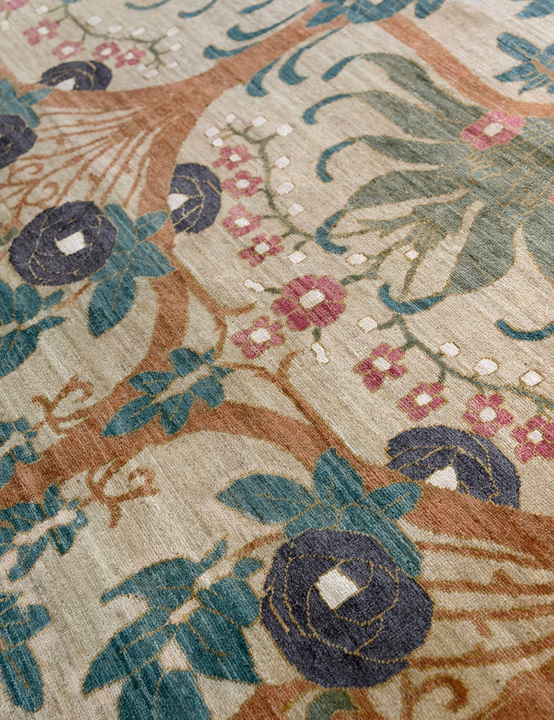 Arts & Crafts Rug | 417cm x 300cm | Emma Mellor Handmade Rugs