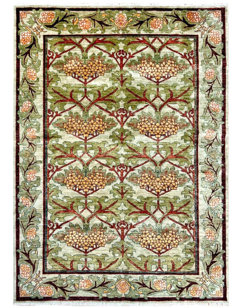 Arts and Crafts Rug | 275cm x 180cm | Rugs | Emma Mellor Handmade Rugs