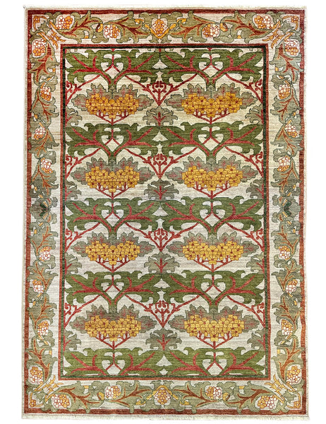 Arts and Crafts Rug | 269cm x 180cm | Rugs | Emma Mellor Handmade Rugs