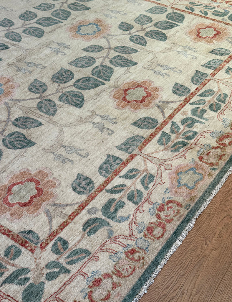Arts & Crafts Rug | 304cm x 245cm | Karakul Rugs | Emma Mellor Rugs