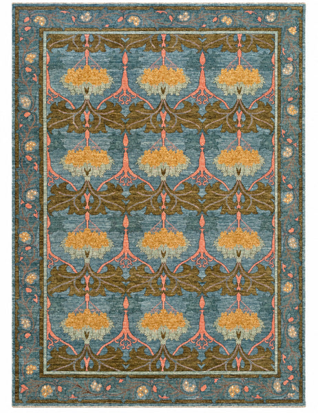 Arts & Crafts Rug | 416cm x 305cm | Rugs | Emma Mellor Handmade Rugs