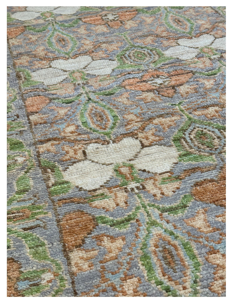 Arts & Crafts Hall Runner | 300cm x 80cm | Hall Rug | Emma Mellor Rugs