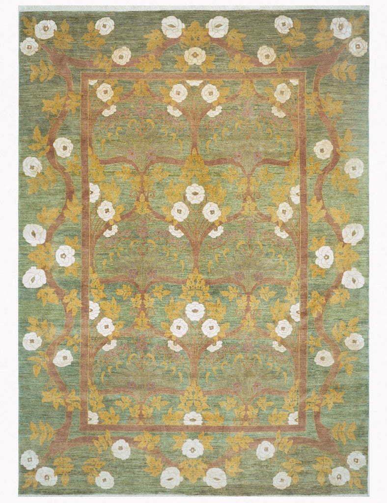 Arts & Crafts Rug | 430cm x 305cm | Arts & Crafts | Emma Mellor Rugs