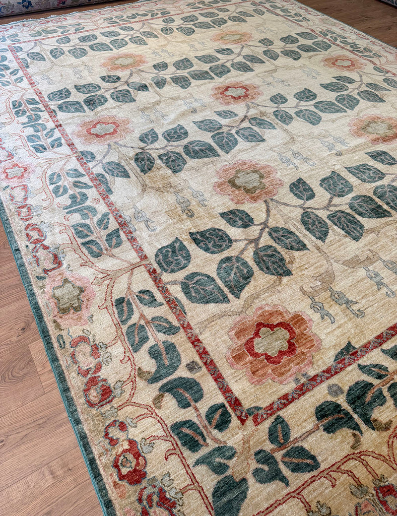 Arts & Crafts Rug | 390cm x 300cm | Karakul Rugs | Emma Mellor Rugs