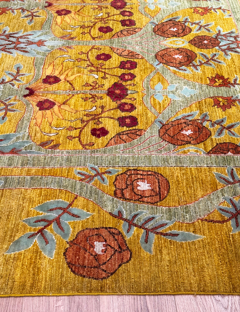 Arts and Crafts Rug | 305cm x 245cm | Rugs | Emma Mellor Handmade Rugs