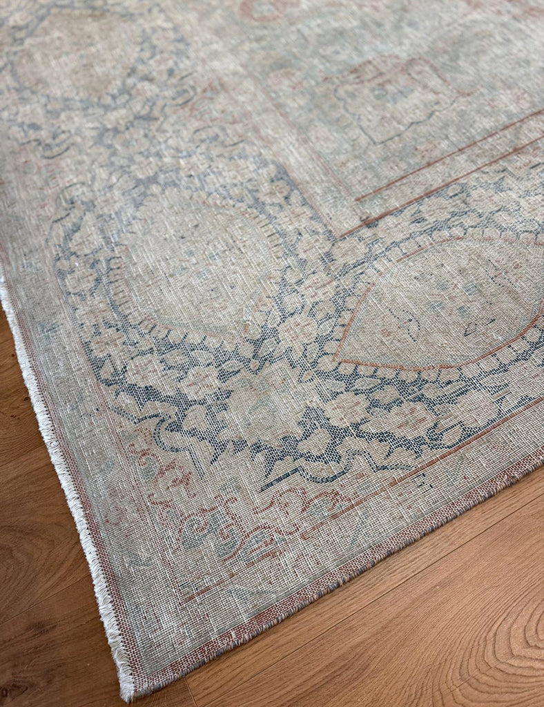 Blush Vintage Rug | 396cm x 295cm | Vintage Rugs | Emma Mellor Rugs