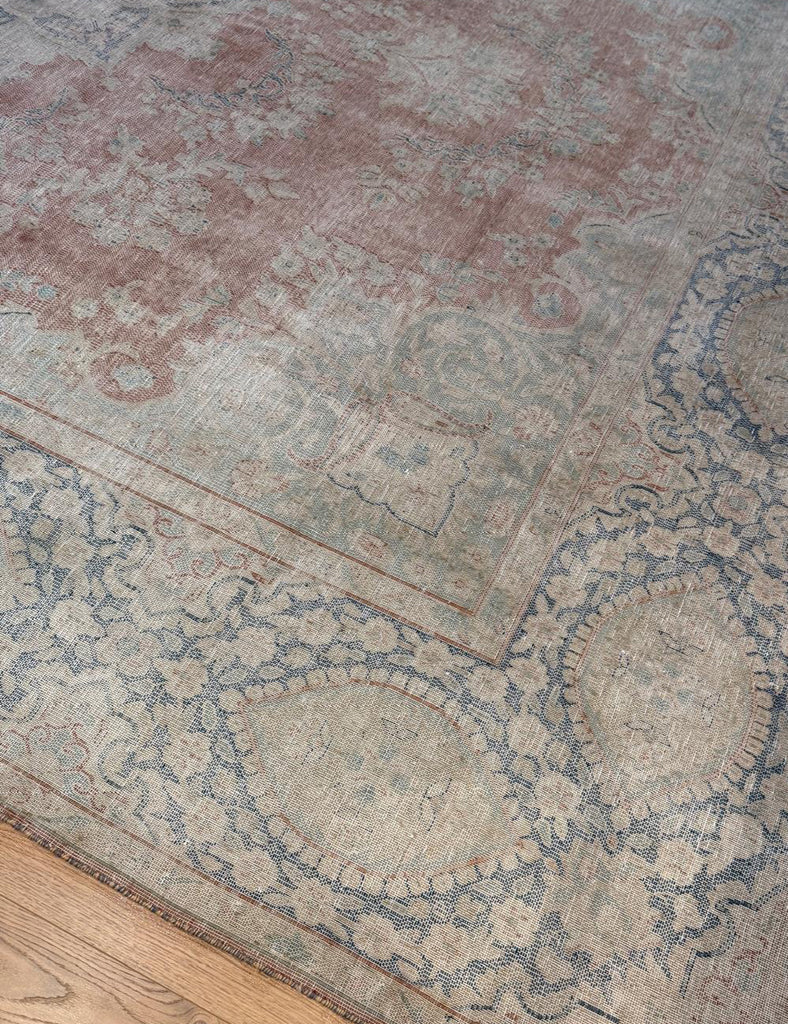 Blush Vintage Rug | 396cm x 295cm | Vintage Rugs | Emma Mellor Rugs
