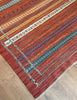 Carnival Kilim in Terracotta Red | 407cm x 315cm | Emma Mellor 