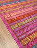 Carnival Kilim Rug In Hot Pink  - Hand woven wool Kilim rug - Large Kilim Rugs | Worldwide Delivery  | Emma Mellor Handmade Rugs 
