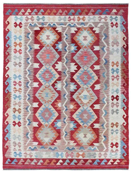 Kilim Rug | 251cm x 176cm | Chalk Kilim Rug | Emma Mellor Rugs London
