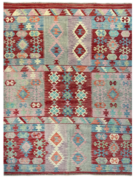 Kilim Rug | 229cm x 175cm | Chalk Kilim Rug | Emma Mellor Rugs London