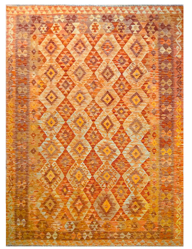 Kilim Rug | 270cm x 200cm | Chalk Kilim Rug | Emma Mellor Rugs London