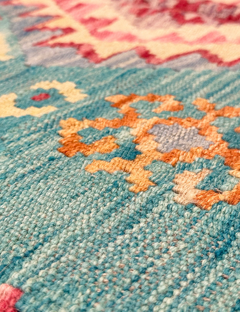 Kilim Rug | 195cm x 150cm | Chalk Kilim Rug | Emma Mellor Rugs London