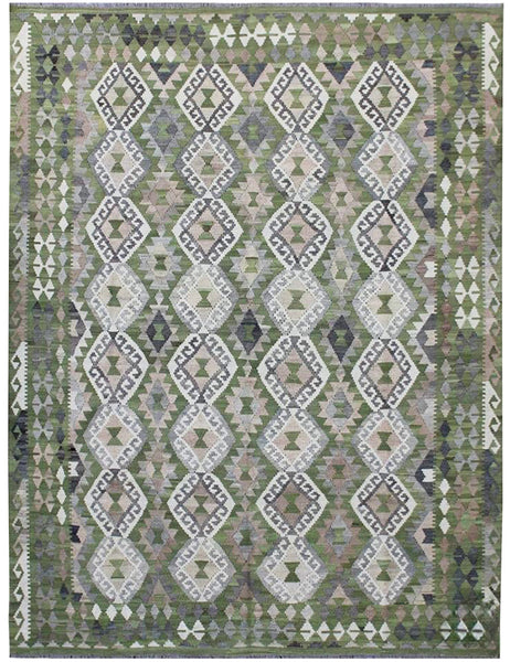 Kilim Rug | 291cm x 211cm | Chalk Kilim Rug | Emma Mellor Rugs London