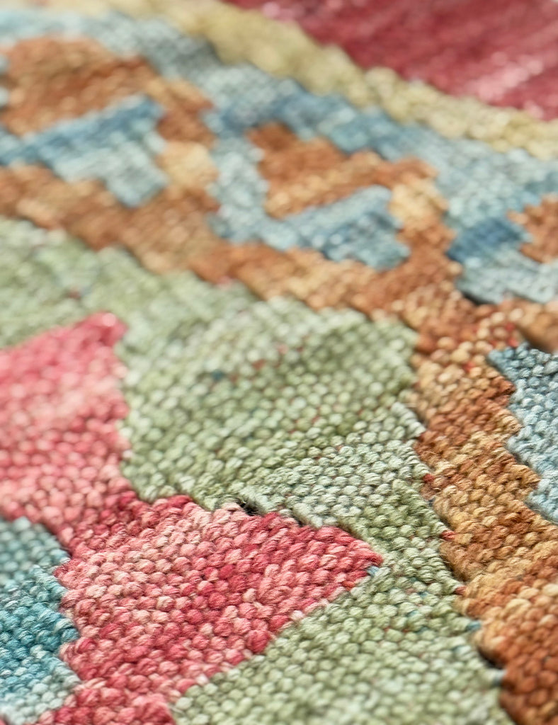 Kilim Rug | 243cm x 173cm | Chalk Kilim Rug | Emma Mellor Rugs London