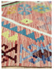Kilim Rug |  189cm x 144cm | Chalk Kilim Rug | Emma Mellor Rugs London