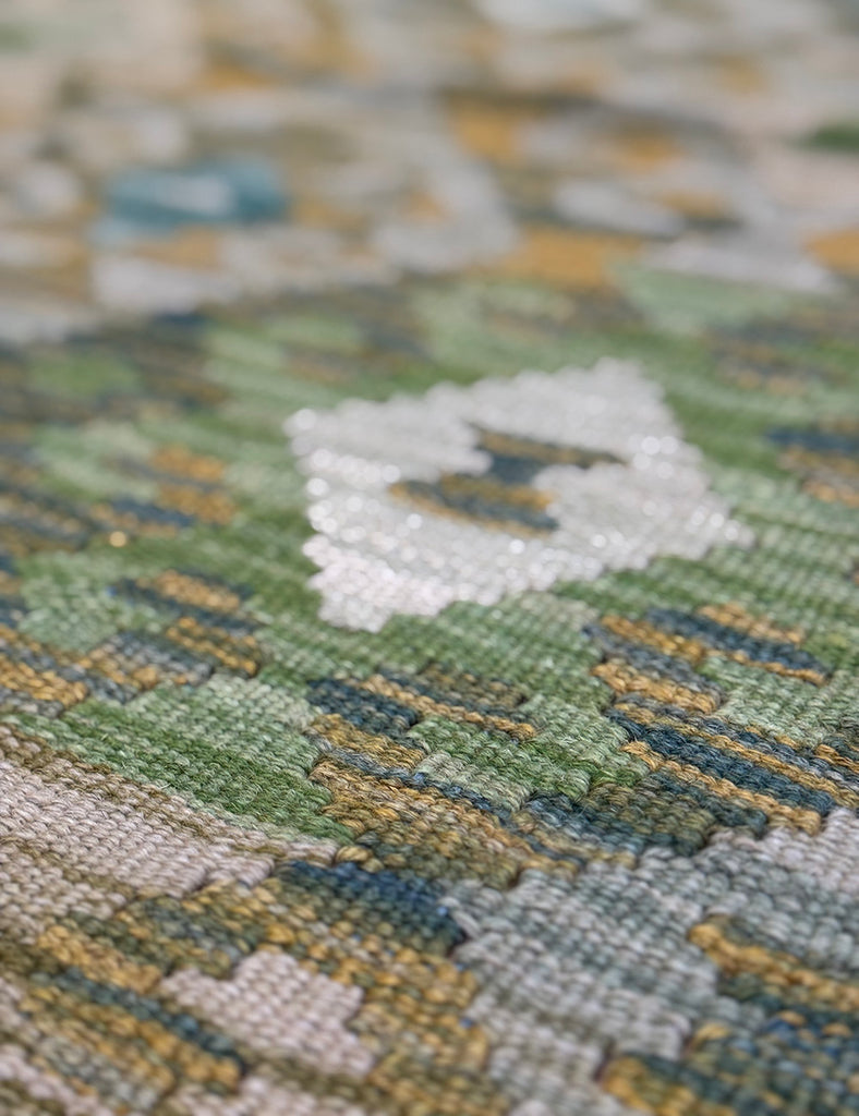 Chalk Kilim Rug | 303cm x 263cm | Kilims | Emma Mellor Handmade Rugs