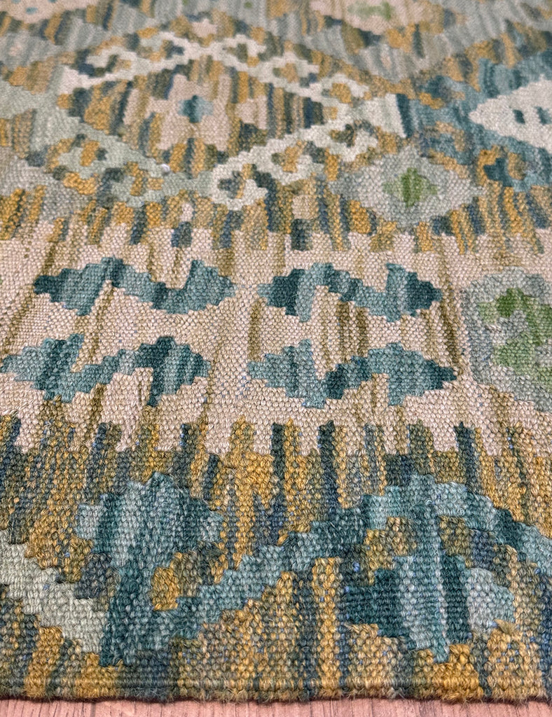 Chalk Kilim Rug | 303cm x 263cm | Kilims | Emma Mellor Handmade Rugs