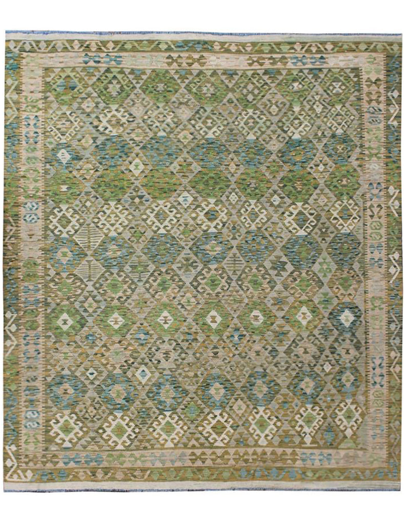Chalk Kilim Rug | 303cm x 263cm | Kilims | Emma Mellor Handmade Rugs