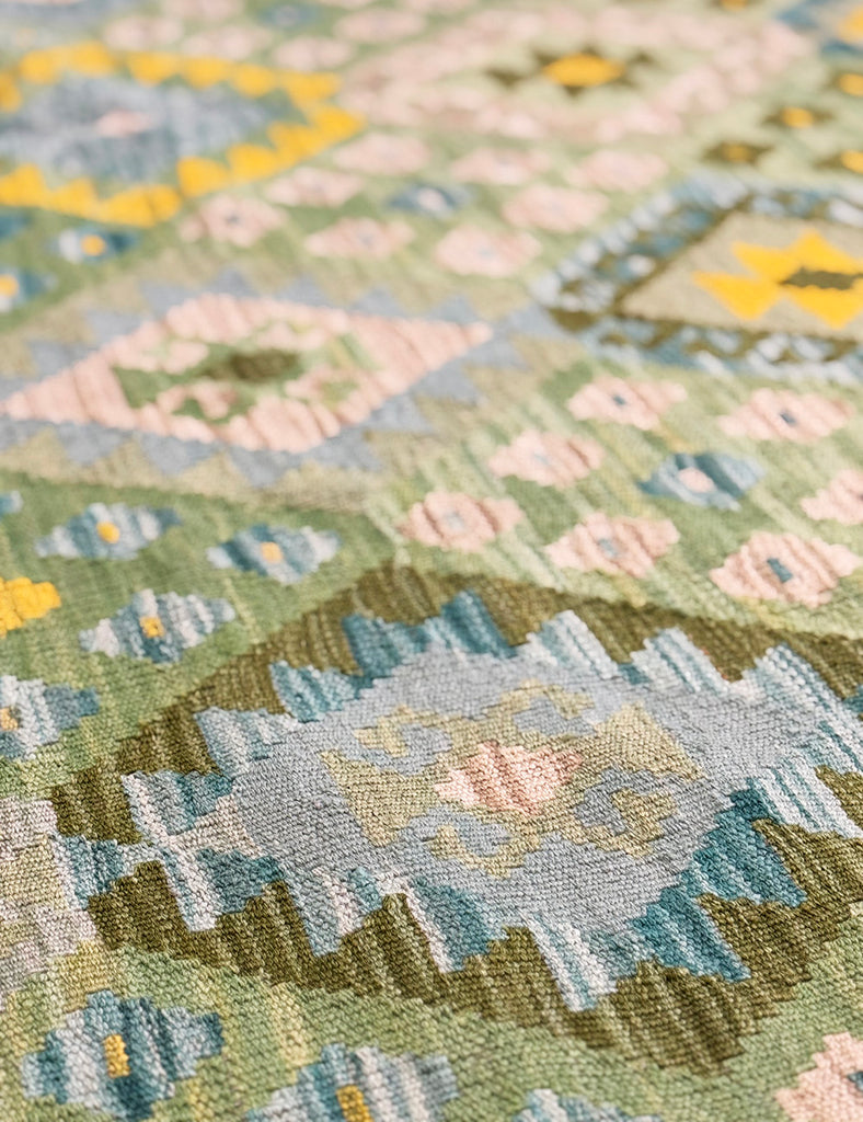 Chalk Kilim Rug | 306cm x 270cm | Kilims | Emma Mellor Handmade Rugs