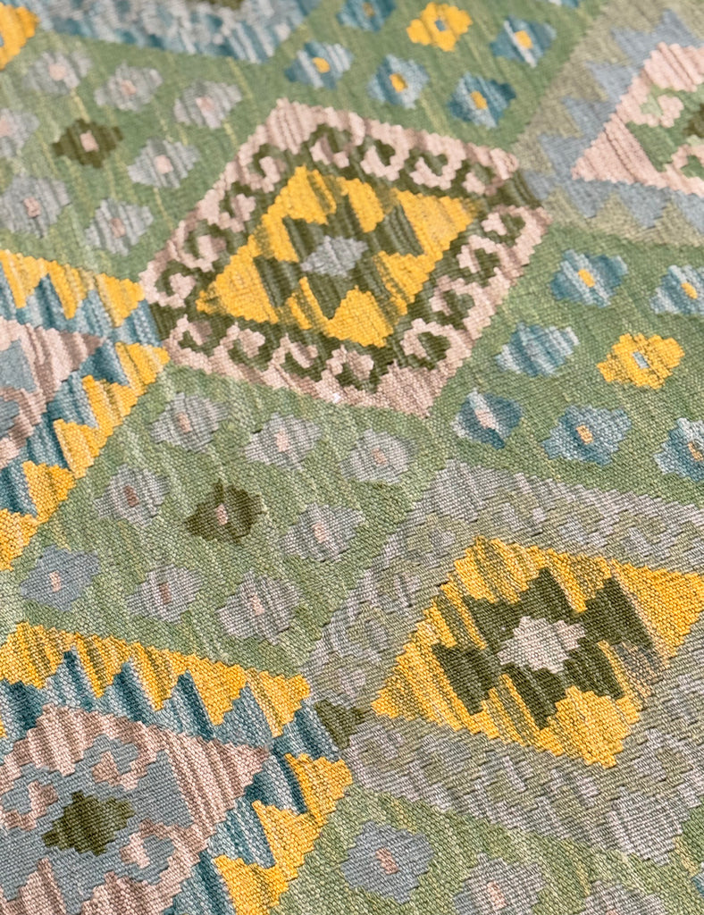 Chalk Kilim Rug | 306cm x 270cm | Kilims | Emma Mellor Handmade Rugs