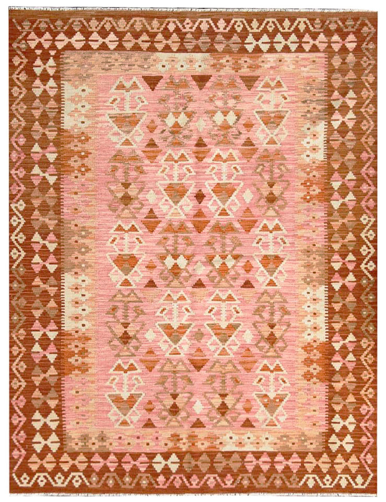 Kilim Rug | 195cm x 148cm| Chalk Kilim Rug | Emma Mellor Rugs London
