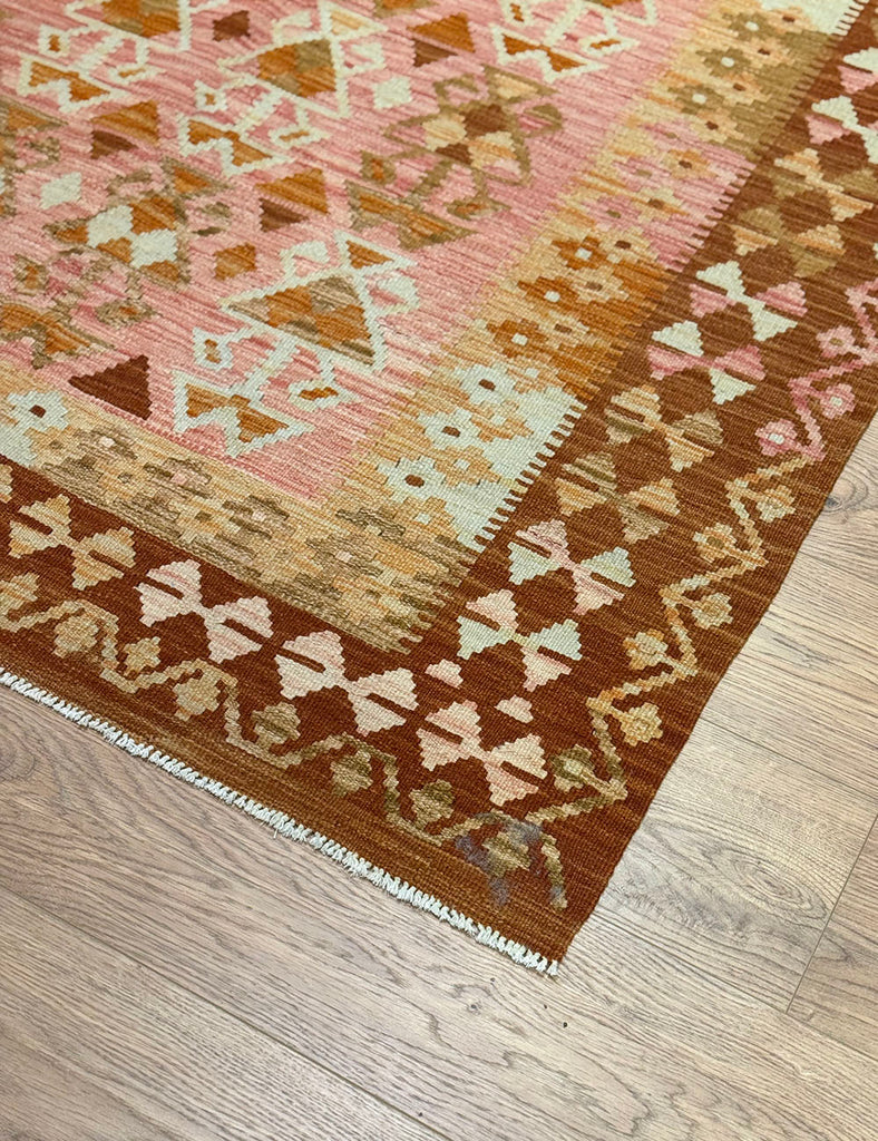 Kilim Rug | 195cm x 148cm| Chalk Kilim Rug | Emma Mellor Rugs London