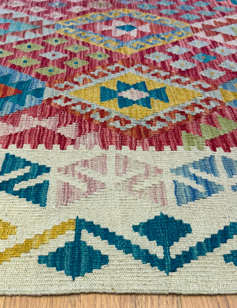 Kilim Rug | 235cm x 170cm | Chalk Kilim Rug | Emma Mellor Rugs London